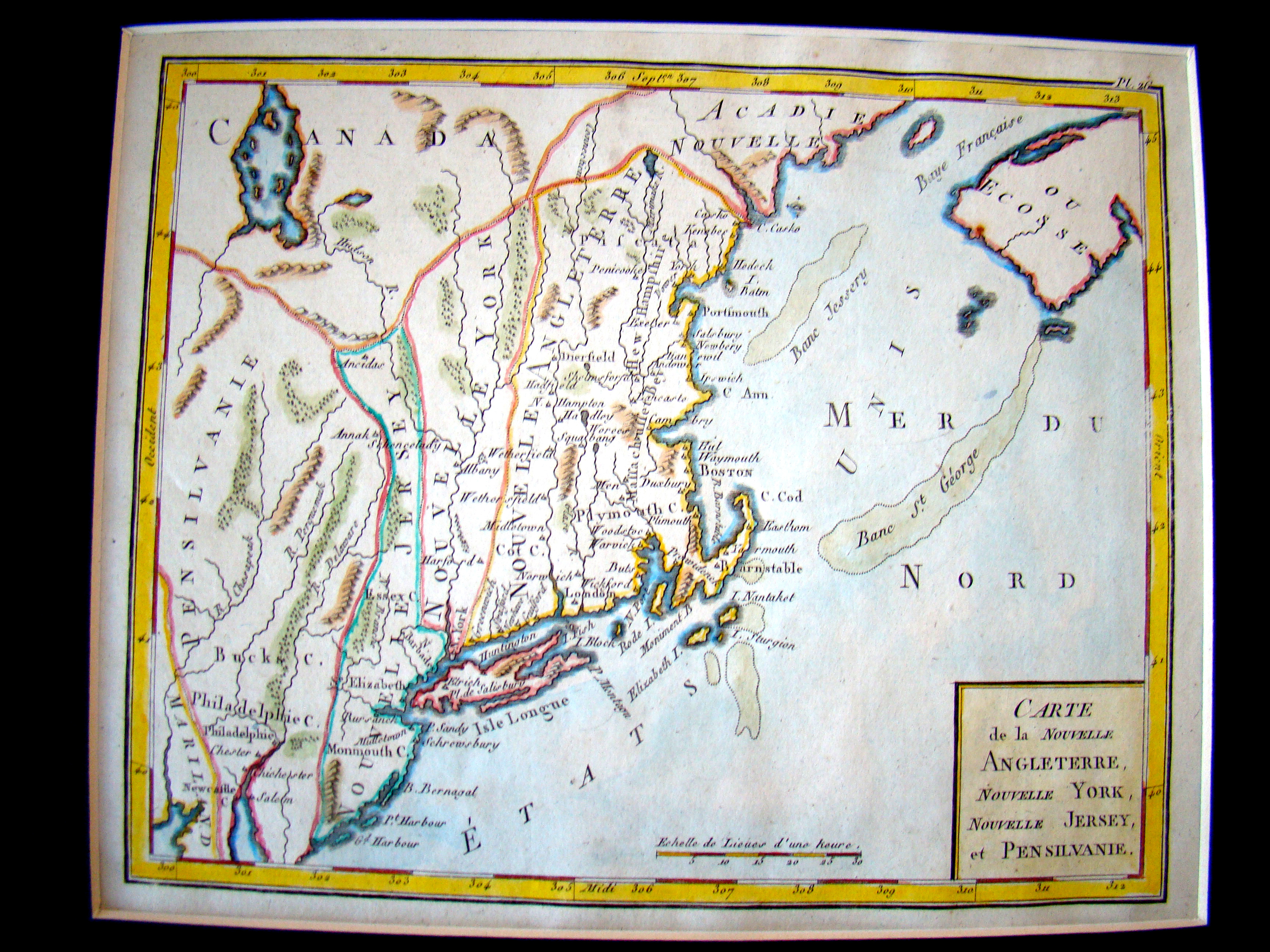 A fine original Map of North America circa 1750