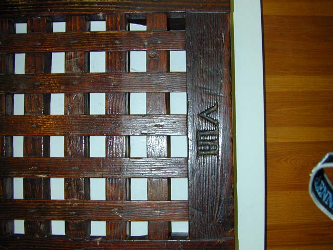 Late 19th or early 20th Century Ship's Wheel House Deck Grate — image 3