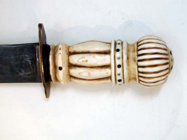 A 19th Century Sailor-Made Knife with Whale Ivory Handle — image 2
