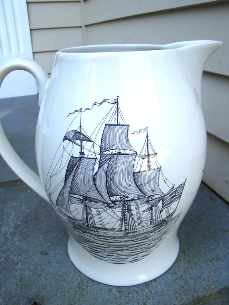 A fine Limited Edition pitcher featuring Pres. Thomas Jefferson made for the NANTUCKET HISTORICAL ASSN. — image 2
