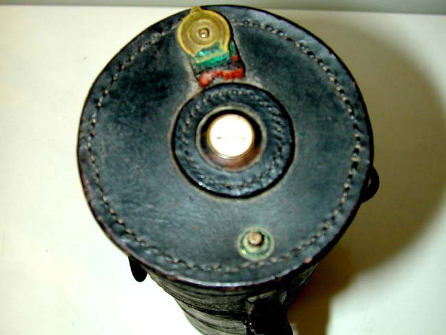 A Fine and Rare Early 19th Century Three-Draw Telescope Signed 'G. Dixey' With Original Case — image 4