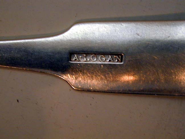 American Silver Tablespoon by Adam Logan, New York, circa 1803 — image 2