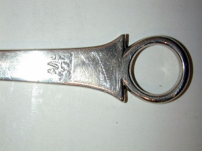An 18th Century English Silver Meat Skewer Hallmarked 1768 — image 3