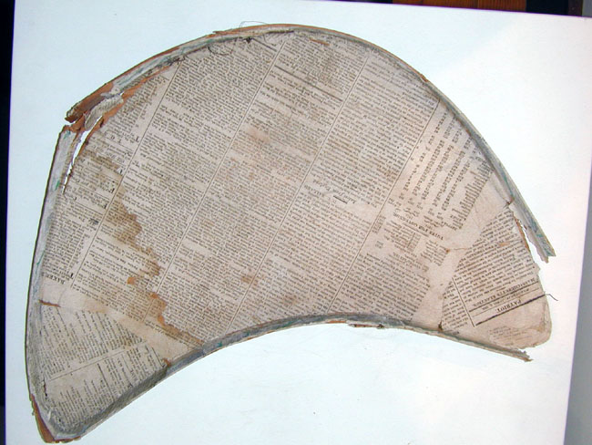 Massachusetts Militia Officer's Hat circa 1812-1816 — image 8