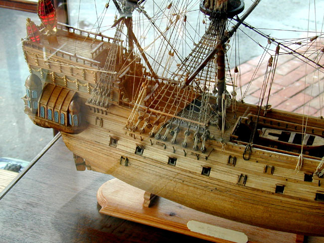 A 20th century Model of the French 42 Gun "La Couronne" Launched in 1636. — image 3
