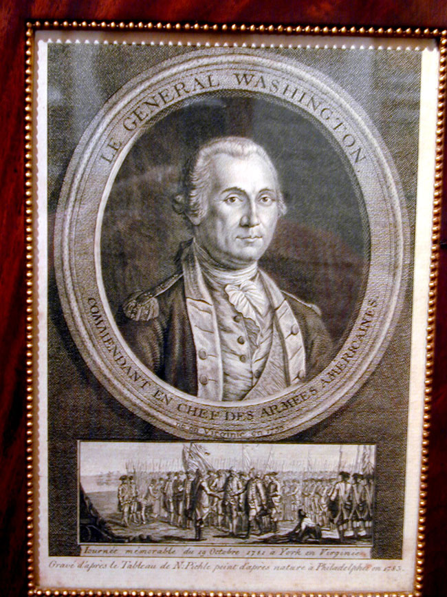 Framed Grouping of 18th and 19th Century GEORGE WASHINGTON Memorabilia Including His Signature — image 3