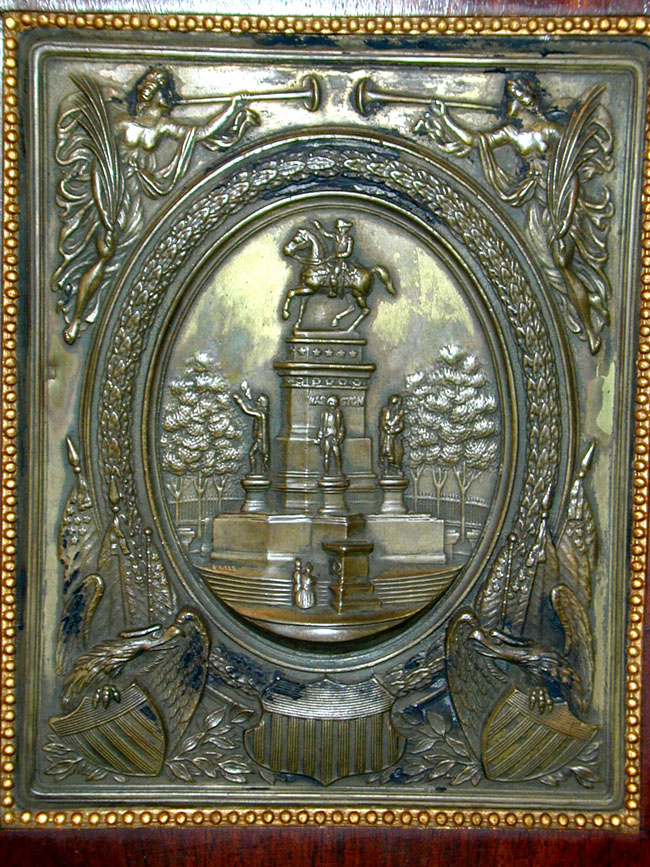 Framed Grouping of 18th and 19th Century GEORGE WASHINGTON Memorabilia Including His Signature — image 4
