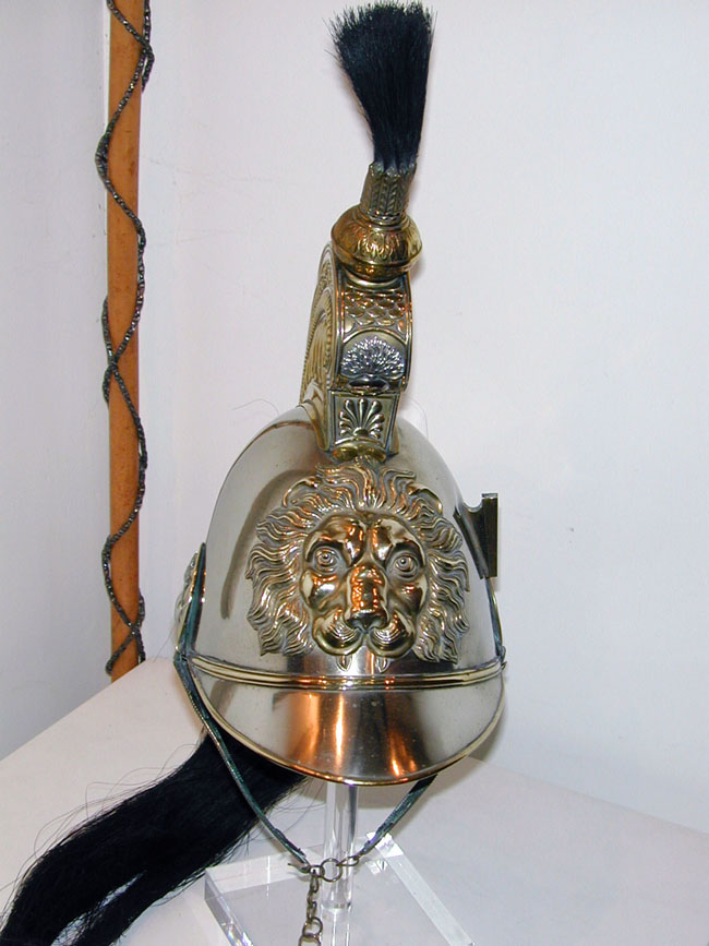 19th Century Belgian Cavalry Officer's Helmet circa 1870 — image 2