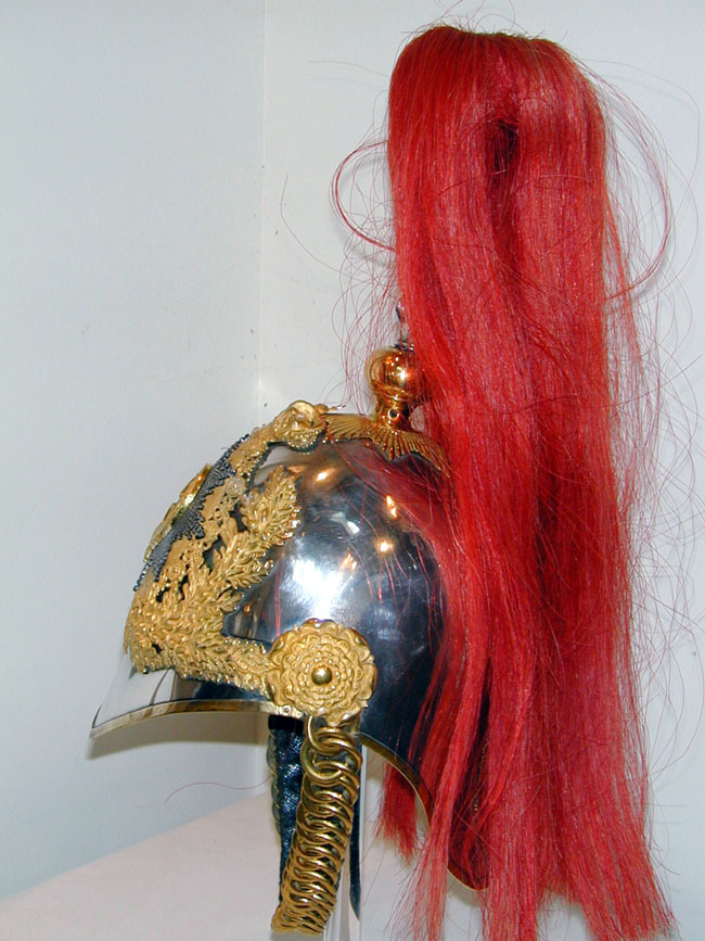 Fine English Royal Household Cavalry Officer's Helmet circa 1890 — image 2
