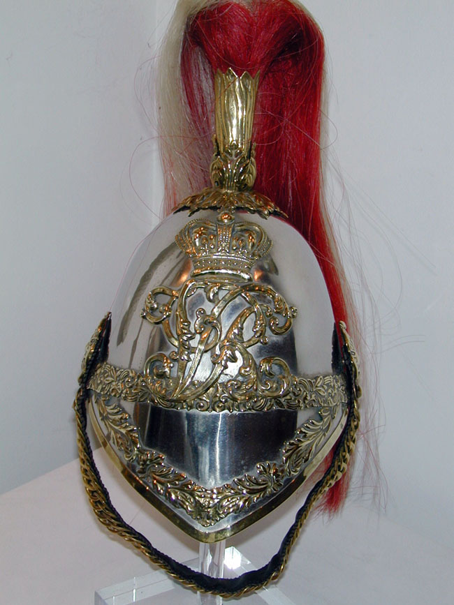 Fine English 19th Century Cavalry Officer's Helmet circa 1860 — image 2