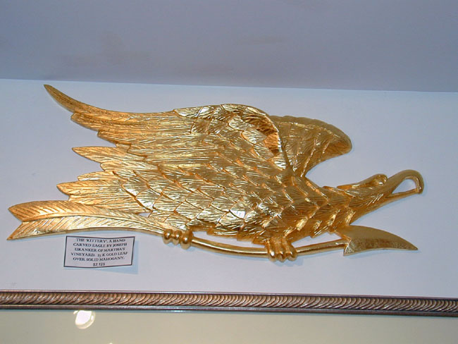 The 'Kittery' Hand Carved Eagle by Joseph Uranker of Martha's Vineyard