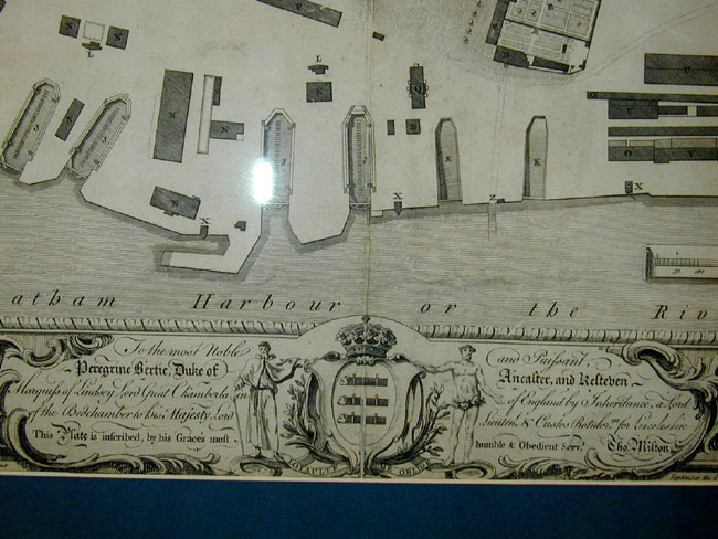A Plan of His Majesty's Royal Navy Dockyards at Chatham Published Sept. 2, 1755 — image 2