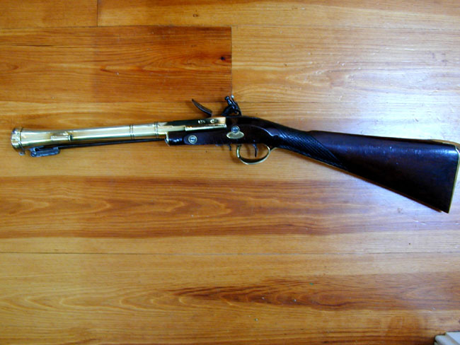 Fine English Naval Officer's Flintlock Blunderbuss Circa 1800. — image 2