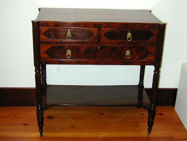 Antique Federal Period Carved Mahogany Server, New York, Circa 1800-1815