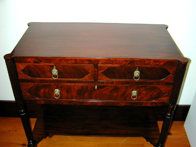 Antique Federal Period Carved Mahogany Server, New York, Circa 1800-1815 — image 3