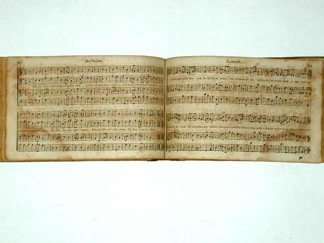 Rare Late 18th Century American Hymnal Book Dated 1794 — image 2