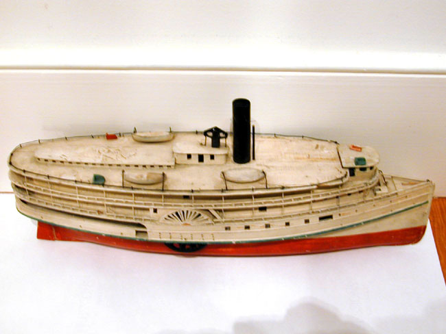Antique Ship Model of a American Sidewheeler — image 2