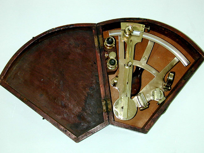 Antique Sextant in Original Case — image 2