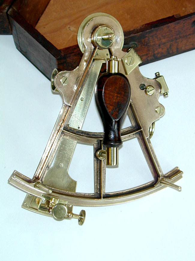 Antique Sextant in Original Case — image 5