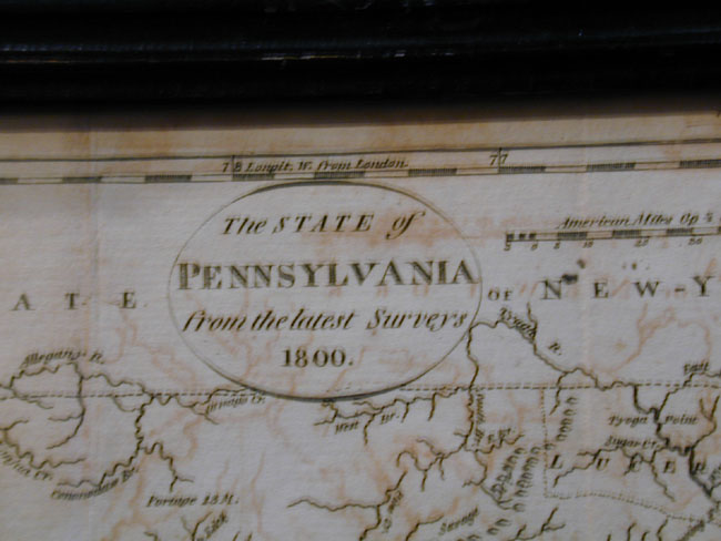 A Map of Pennsylvania Dated 1800 published by J. Low of New York for 'Paynes' Geography' — image 2