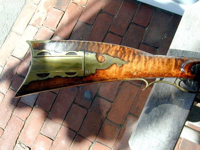 Fine Early 19th Century Pennsylvania .50 Cal Flintlock Rifle Circa 1825 — image 6