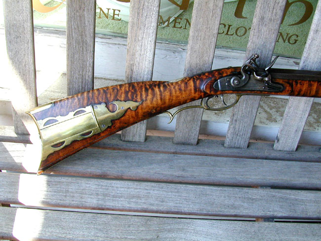 Fine Early 19th Century Pennsylvania .50 Cal Flintlock Rifle Circa 1825