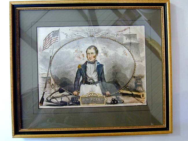 19th century Engraving of American Naval Hero Oliver Hazard Perry — image 2