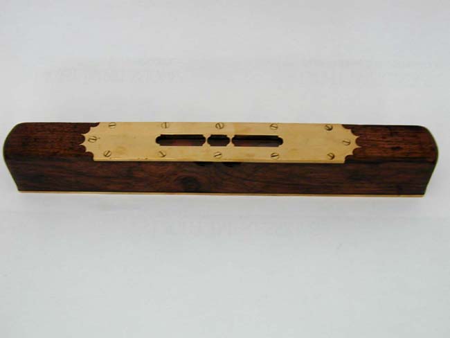 Antique English Brass Mounted 'Burr-Walnut' Level circa 1870