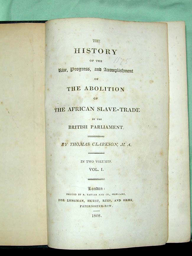 A RARE and HISTORICAL   SLAVE SHIP Engraving  published in 1808. — image 4