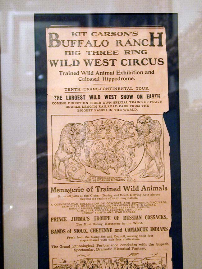 Kit Carson's Wild West Show Advertisement Dated June 26, 1913