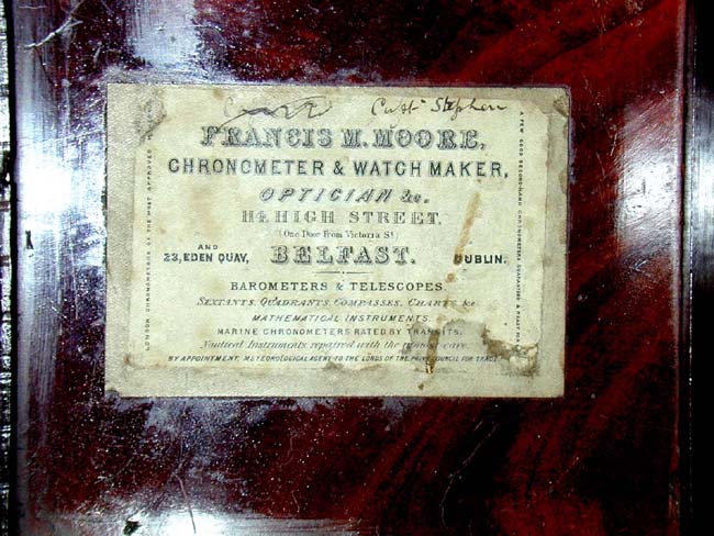 Antique Marine Chronometer Signed 'Richard Hornby & Sons, Liverpool,' Circa 1860 — image 3