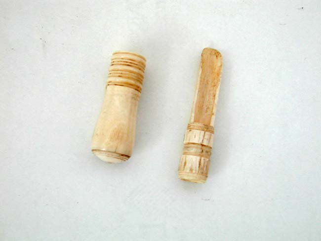 19th century Bone Two-Piece Apple Corer — image 2