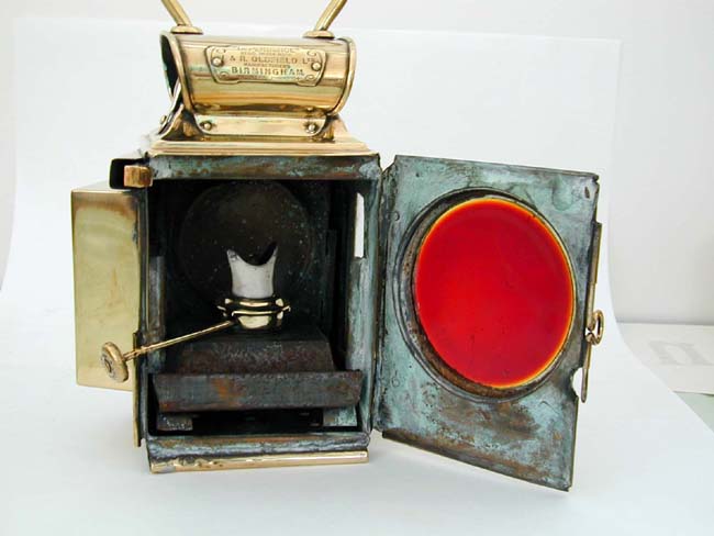 An Antique British Automobile Lamp Circa 1904 — image 3