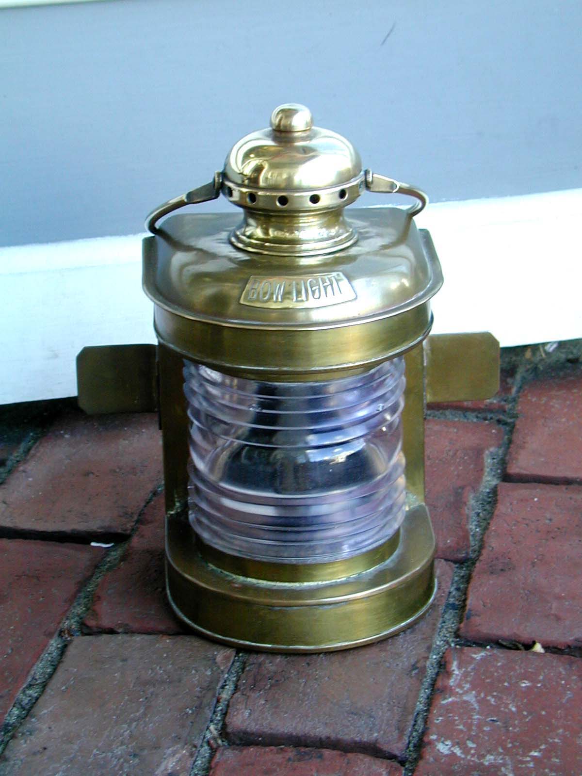 An Antique American Ships 'BOW LIGHT" circa 1890
