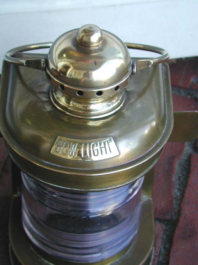 An Antique American Ships 'BOW LIGHT" circa 1890 — image 2