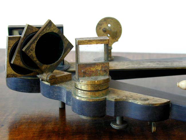 A Rare Antique American Mariners Octant Signed 'E & G.W. Blunt' Circa 1835 — image 5