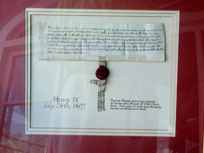 An Early 15th century English Title Deed from the Reign of King Henry VII and Dated July 24, 1407
