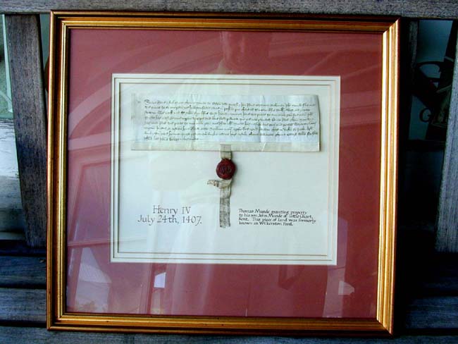 An Early 15th century English Title Deed from the Reign of King Henry VII and Dated July 24, 1407 — image 2