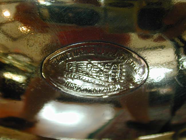 Large and Outstanding Pair of All-Brass "PERKO" Runnning Lights Circa 1900 — image 2