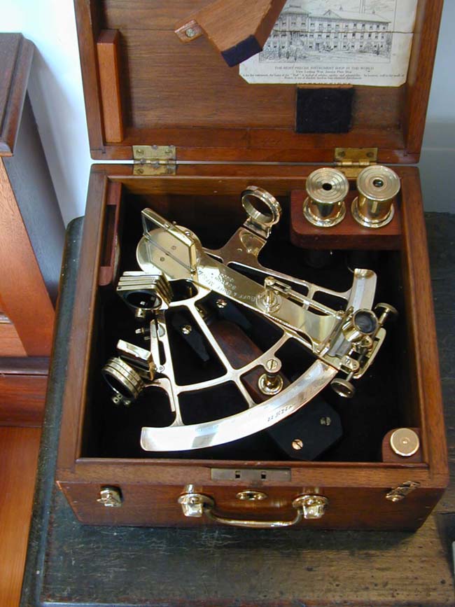 Fine Antique Cased Mariners Sextant Circa 1900