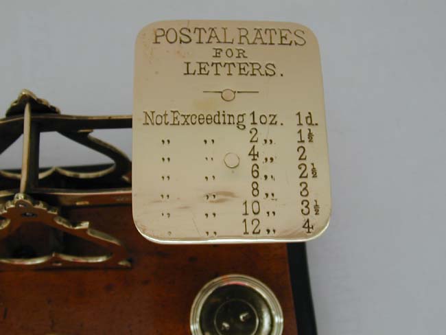 Antique English Postal Scale circa 1890 — image 2