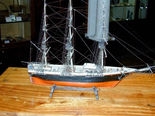 A 19th Century Sailor-Made Ship Model — image 4