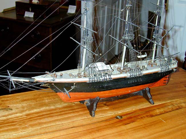 A 19th Century Sailor-Made Ship Model