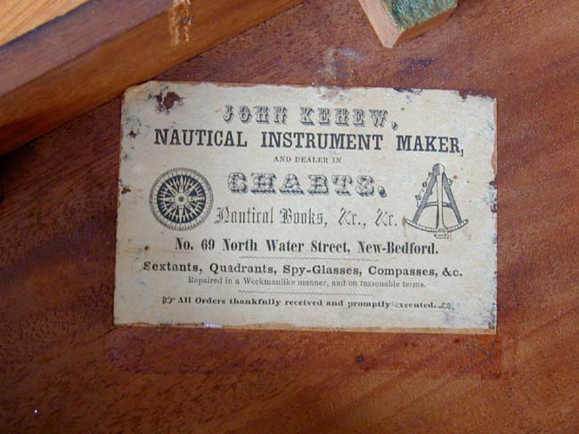 An Antique Brass Framed Mariners Sextant Signed "Spencer, Browning and Rust" circa 1840 — image 3