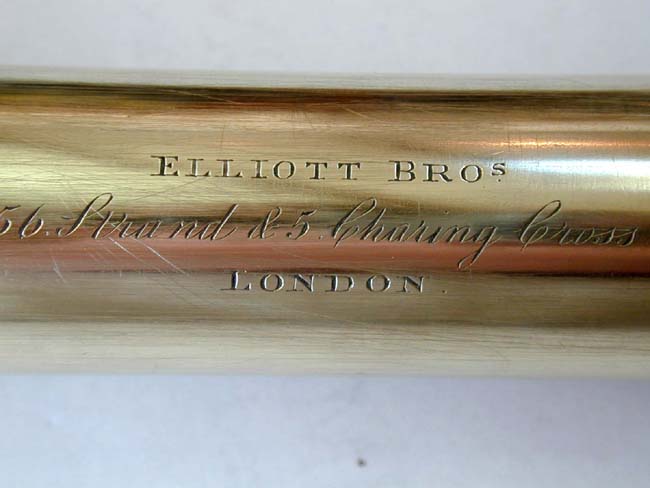 Fine Antique Mariners' Long Telescope Signed Elliott Brothers, London, circa 1850 — image 2