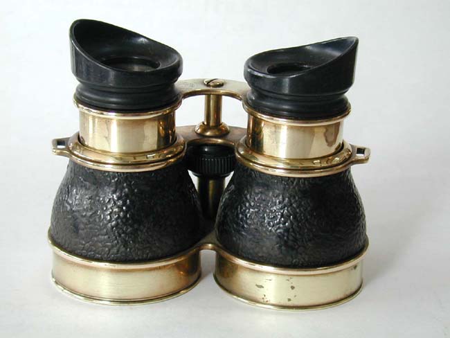 Fine Pair of British Field Glasses Signed H. Hughes & Co., London, circa 1875