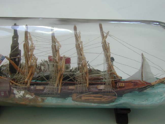 Perhaps the Best Antique Ship-in-a Bottle on the Market Today! — image 4