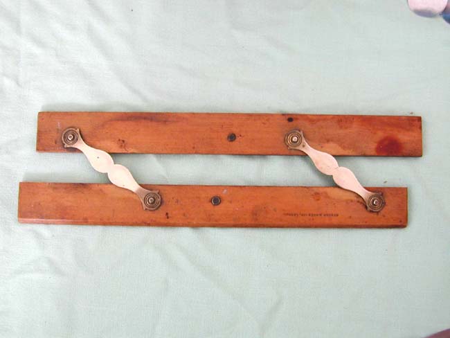 A Set of 19th century Parallel Rulers signed "Reeves & Sons, London"