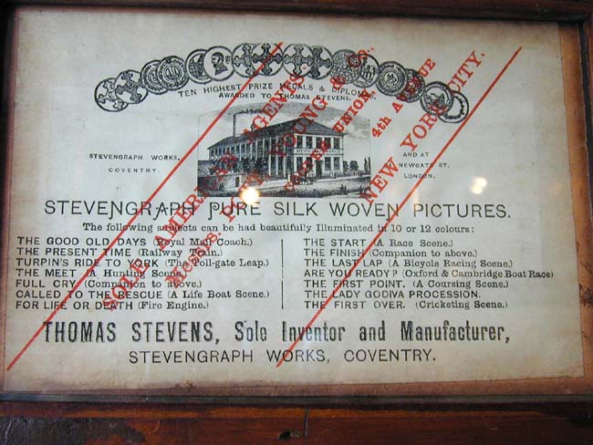 A Fine 19th Century 'STEVENGRAPH'  Woven Silk Picture Entitled "Called to the Rescue, Heroism at Sea — image 4