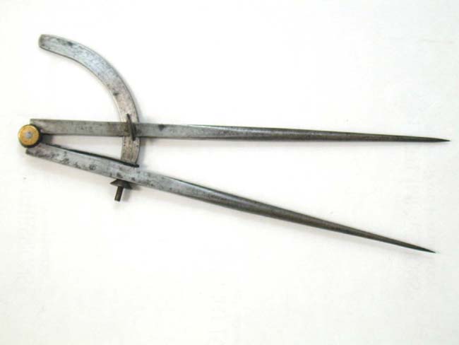 A 19th Century MARINER'S Navigational Steel Dividers